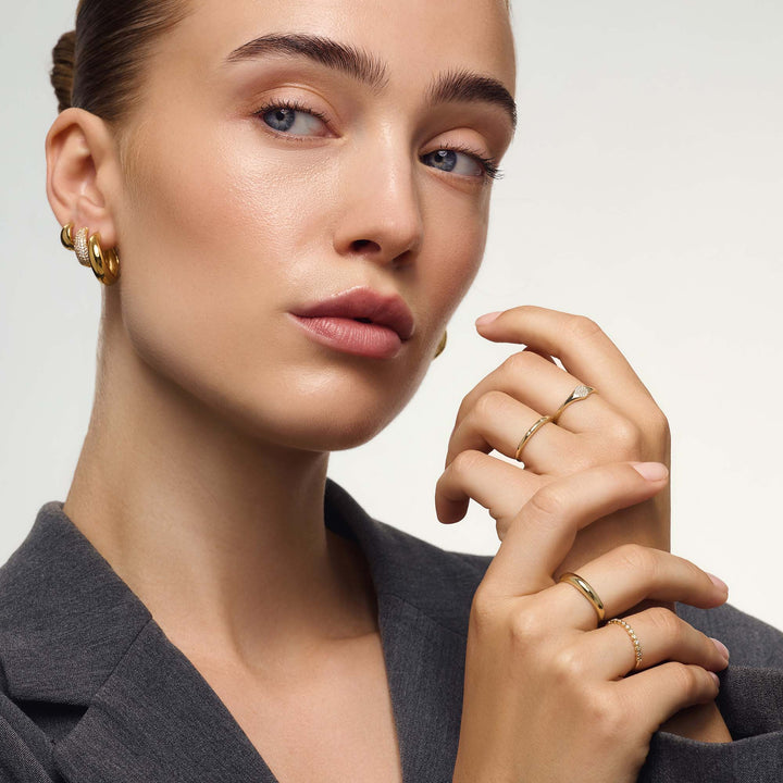Anello a Bolla | Oro