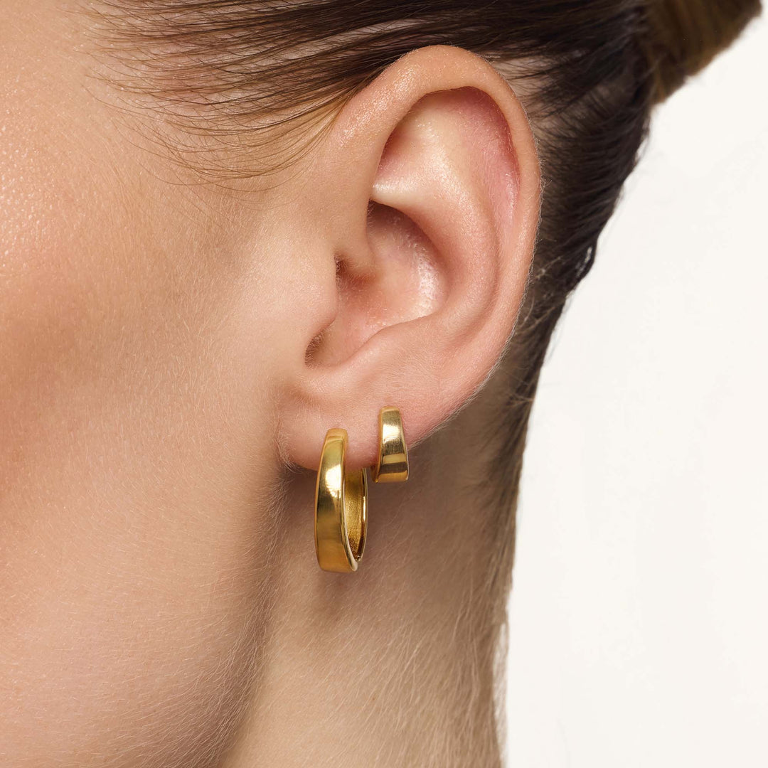 Gia Hoops | Oro