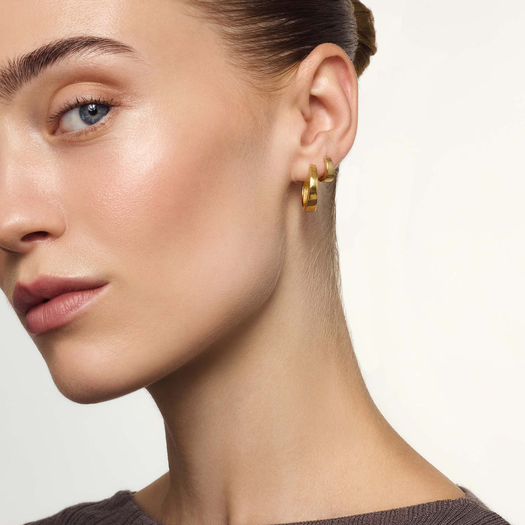 Gia Hoops | Oro