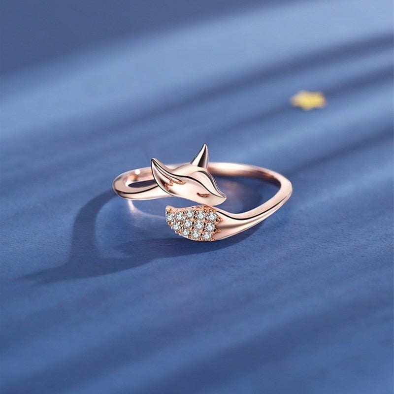 Anello Rose Silver Fox