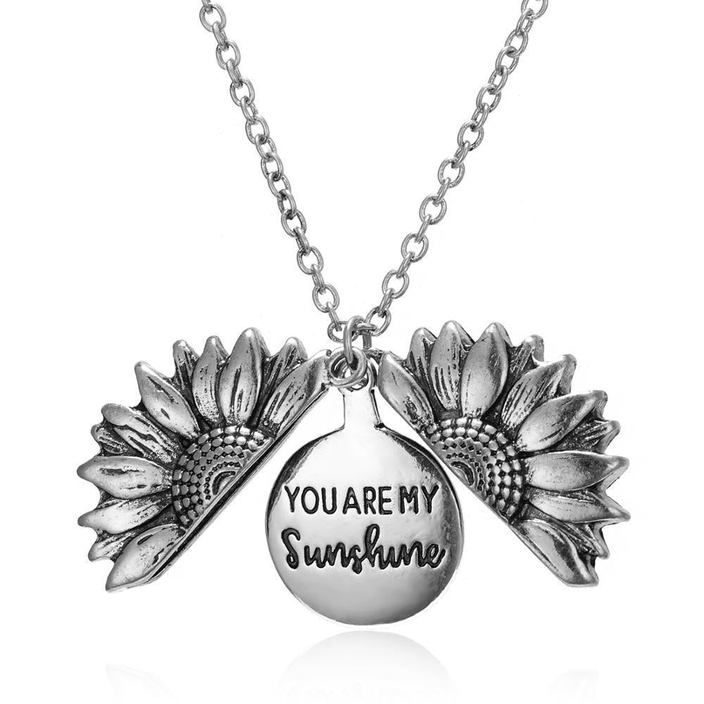 Pendente di Girasole Argento