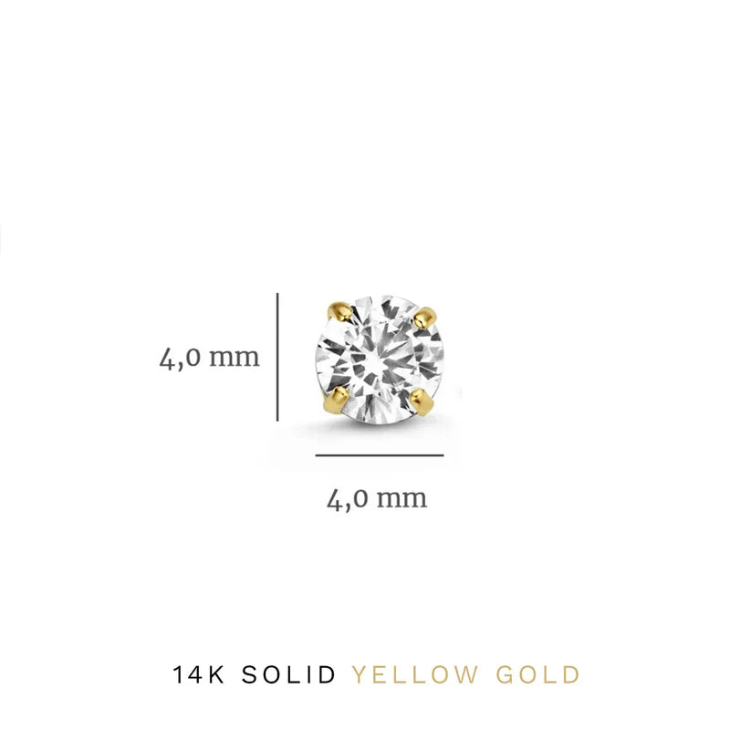 Set di Orecchini in Pietra Dara Brillane | Oro