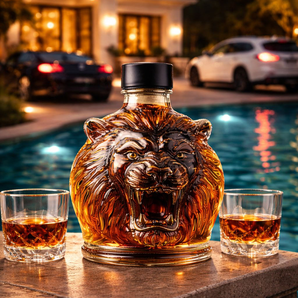 Bottiglia di Whisky - Edizione Leone
