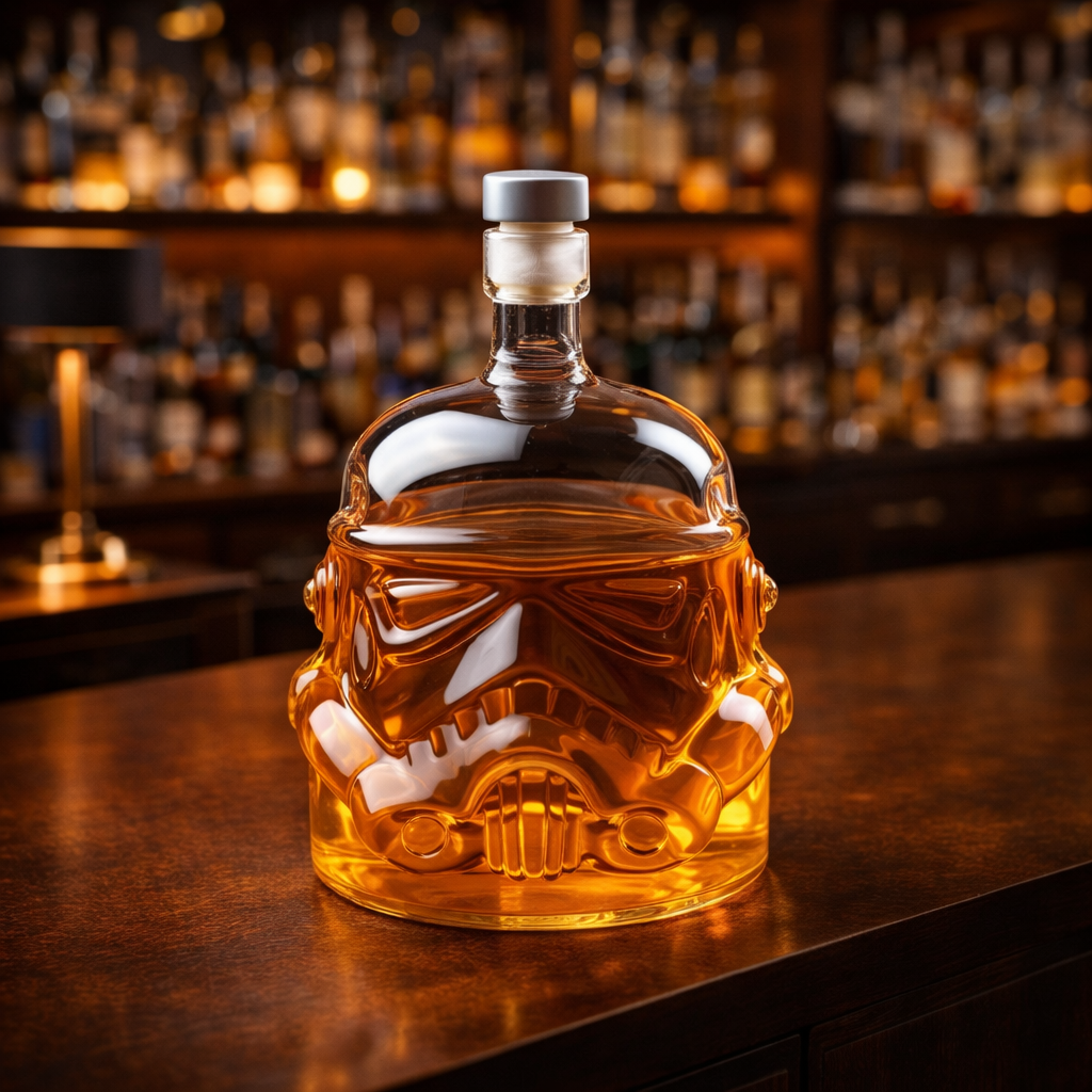 Bottiglia e Bicchieri da Whisky - Edizione Star Wars