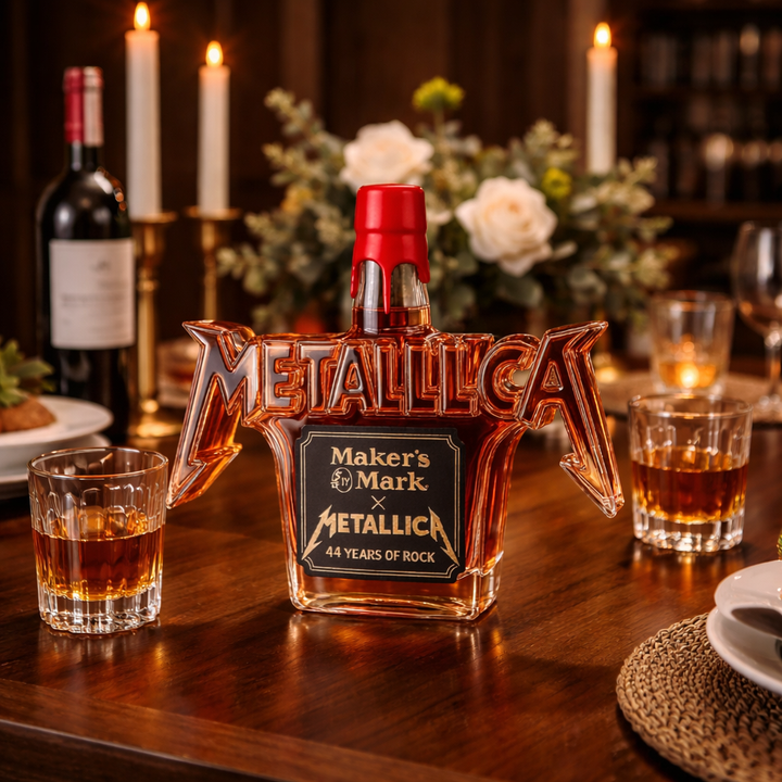 Bottiglia di Whiskey - Edizione Rock Metallica