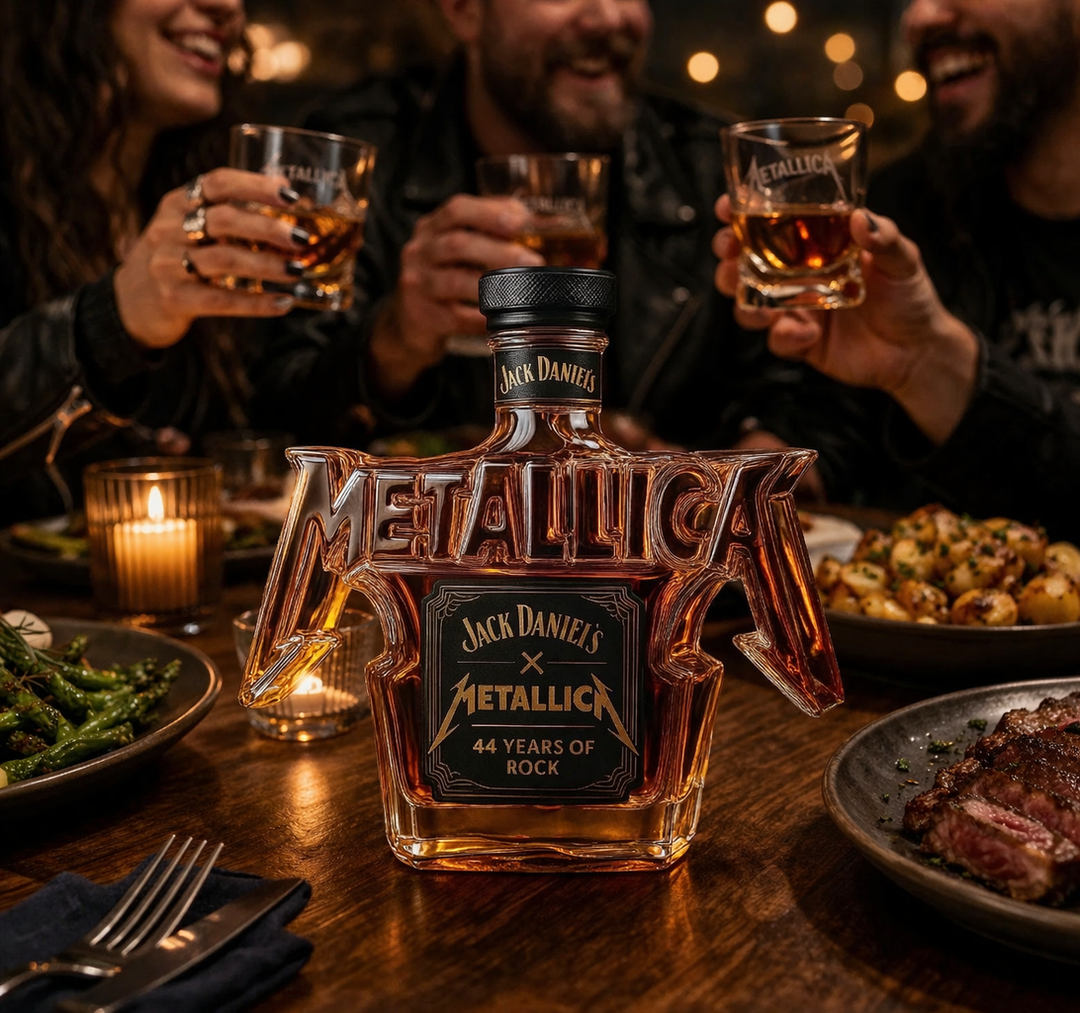 Bottiglia di Whiskey - Edizione Rock Metallica