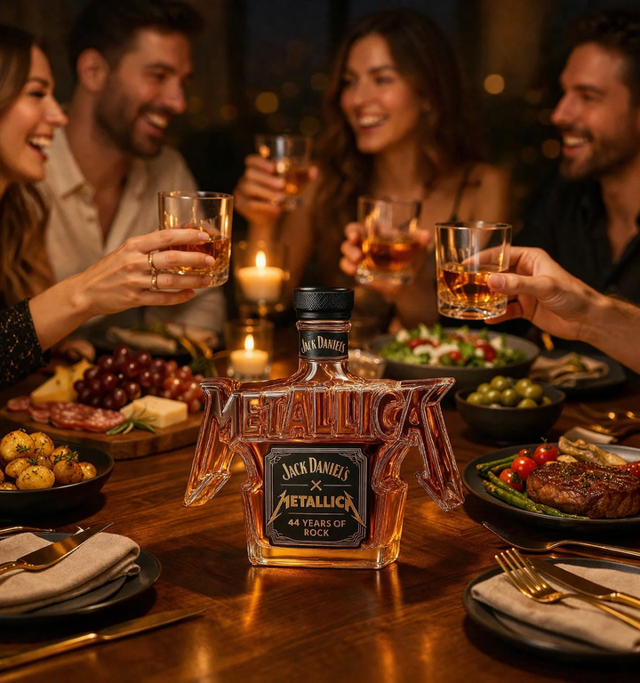 Bottiglia di Whiskey - Edizione Rock Metallica