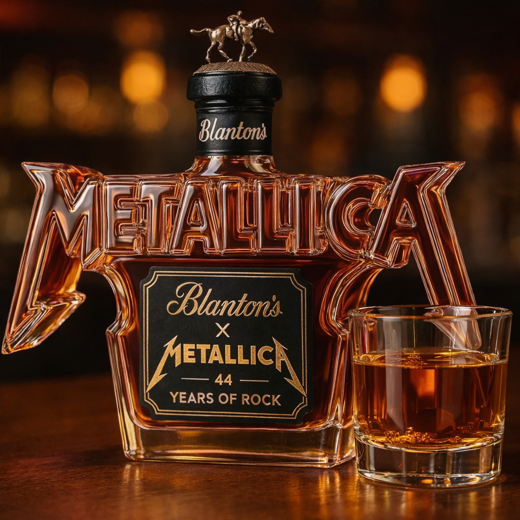 Bottiglia di Whiskey - Edizione Rock Metallica