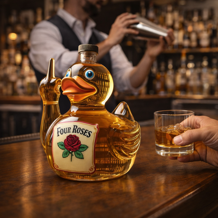 Bottiglia di Whiskey - Edizione Rebel Duck