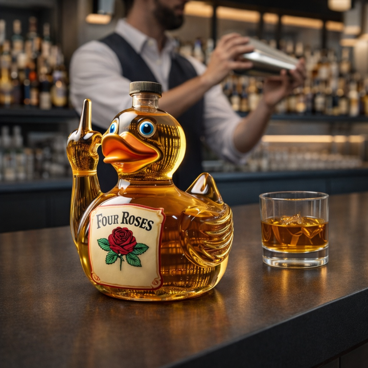 Bottiglia di Whiskey - Edizione Rebel Duck