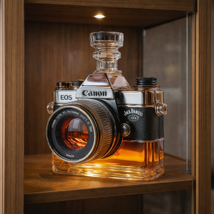 Bottiglia di Whiskey - Edizione Camera