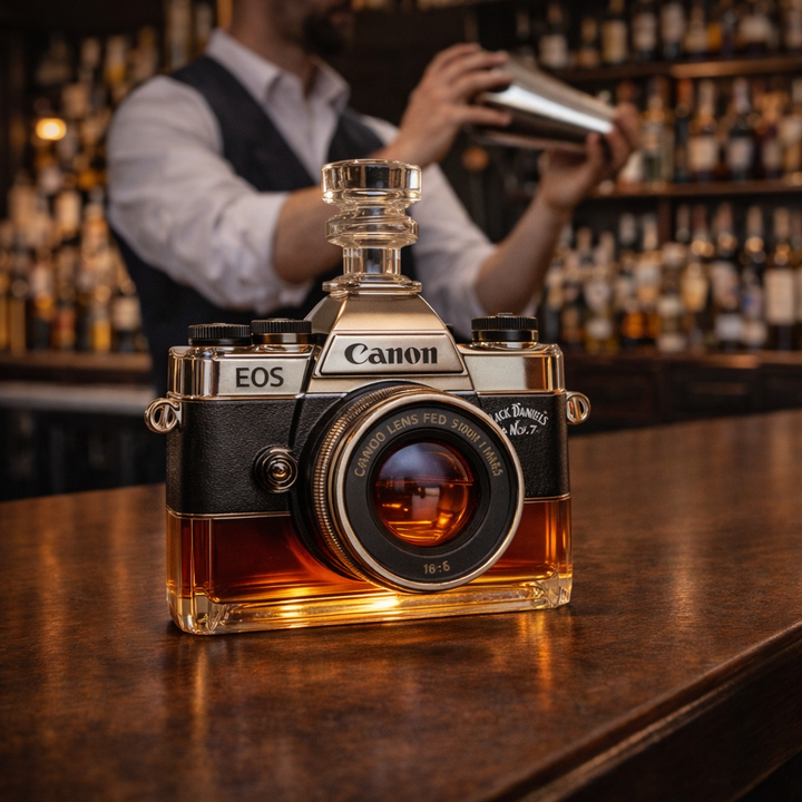 Bottiglia di Whiskey - Edizione Camera