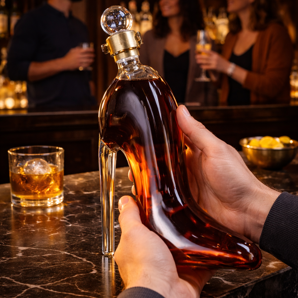 Bottiglia di Whiskey - Edizione Tacco Alto