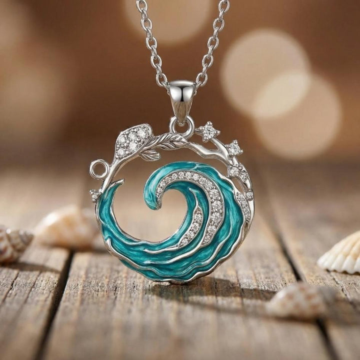 Collana Elegante Giuramento Dell'Oceano