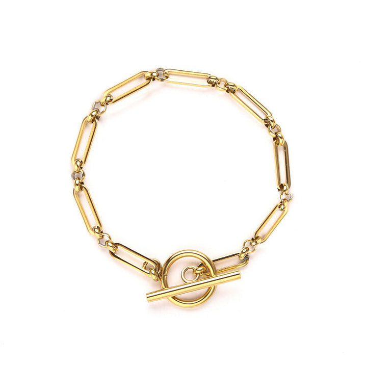 Bracciale T-Bar | Oro