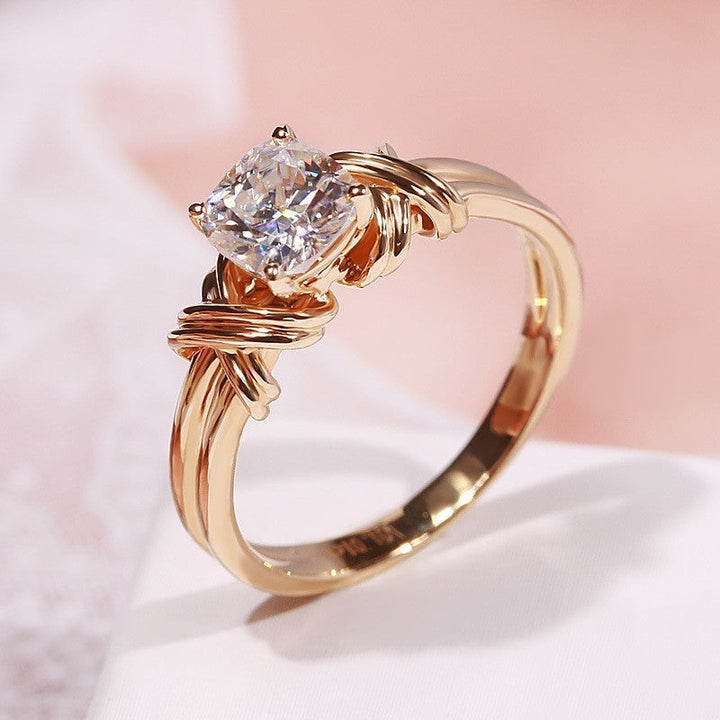 Anello Dichiarativo con Nodo | Oro