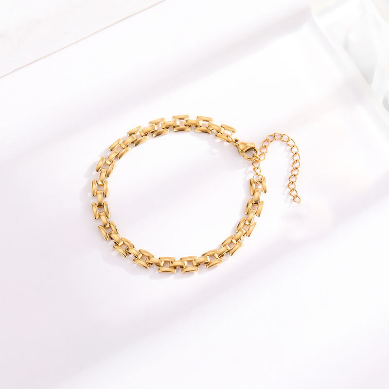 Bracciale a Catena Orologio | Oro