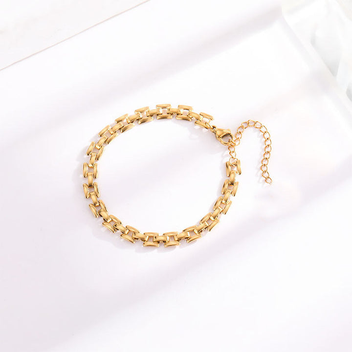 Bracciale a Catena Orologio | Oro