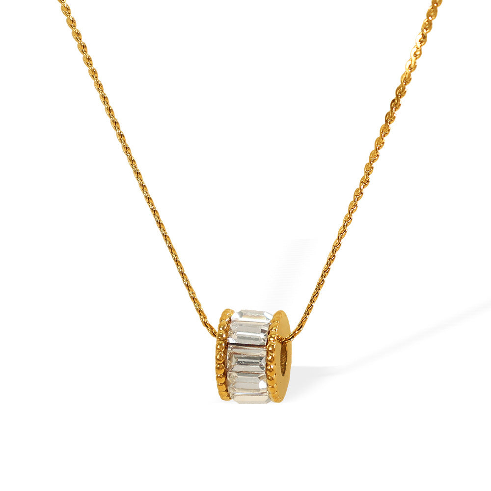 Collana a Barile Lucido Elyna | Oro