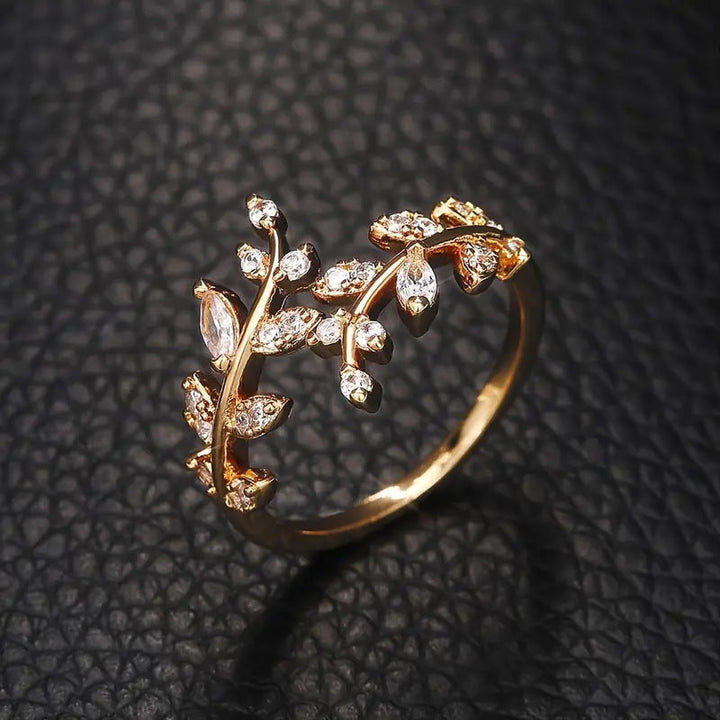 Anello Elegante in Vite Oro | Oro