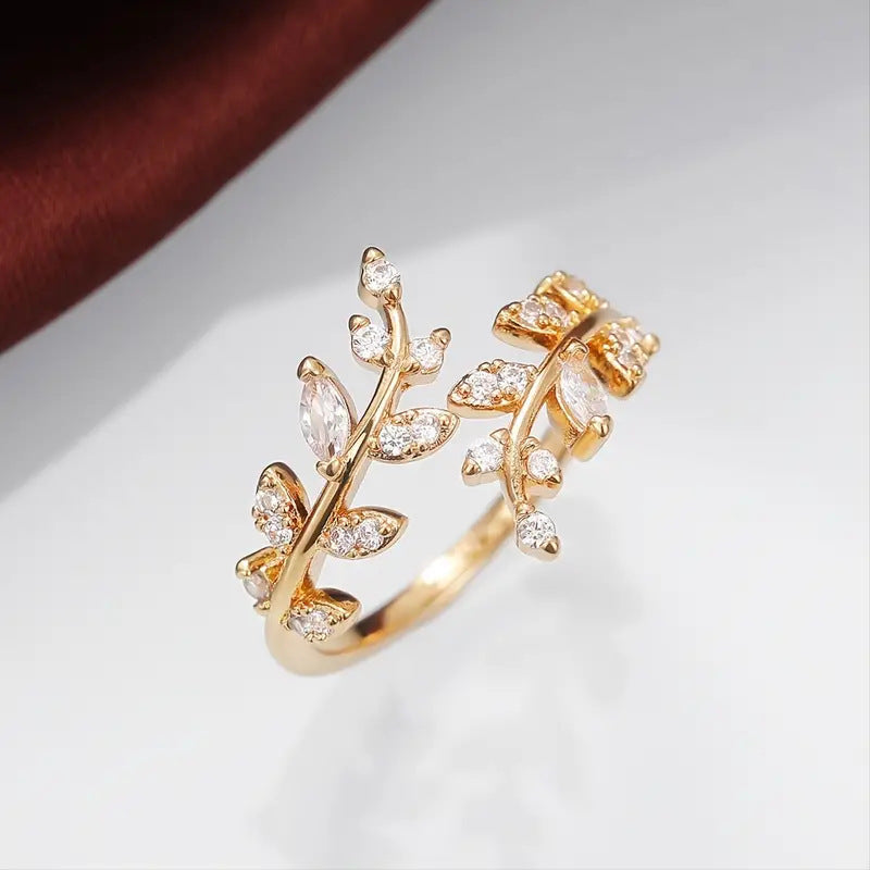 Anello Elegante in Vite Oro | Oro