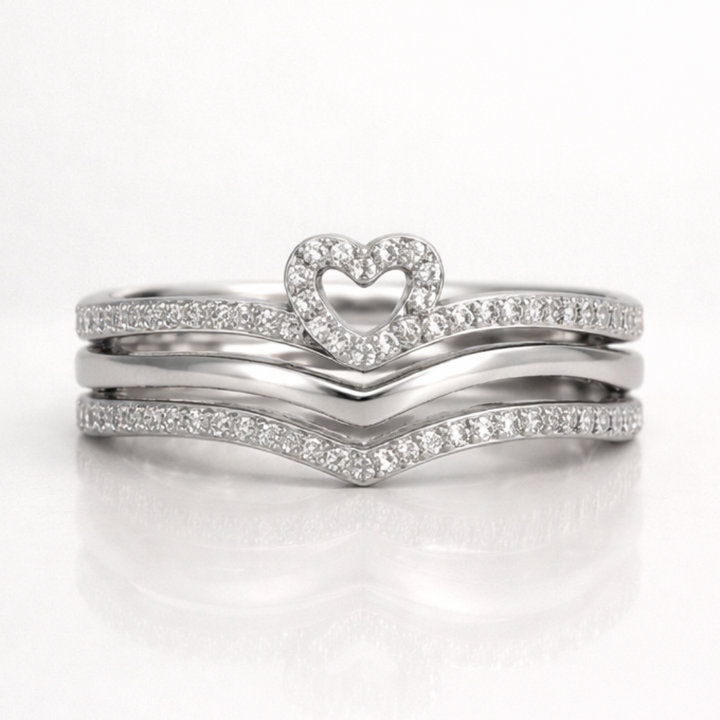 Anelli Impilabili Shining Love Wish Bone