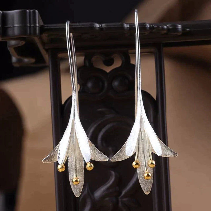 Orecchini a Fiore Argento
