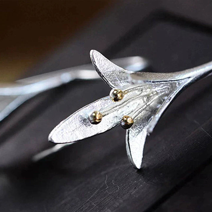 Orecchini a Fiore Argento