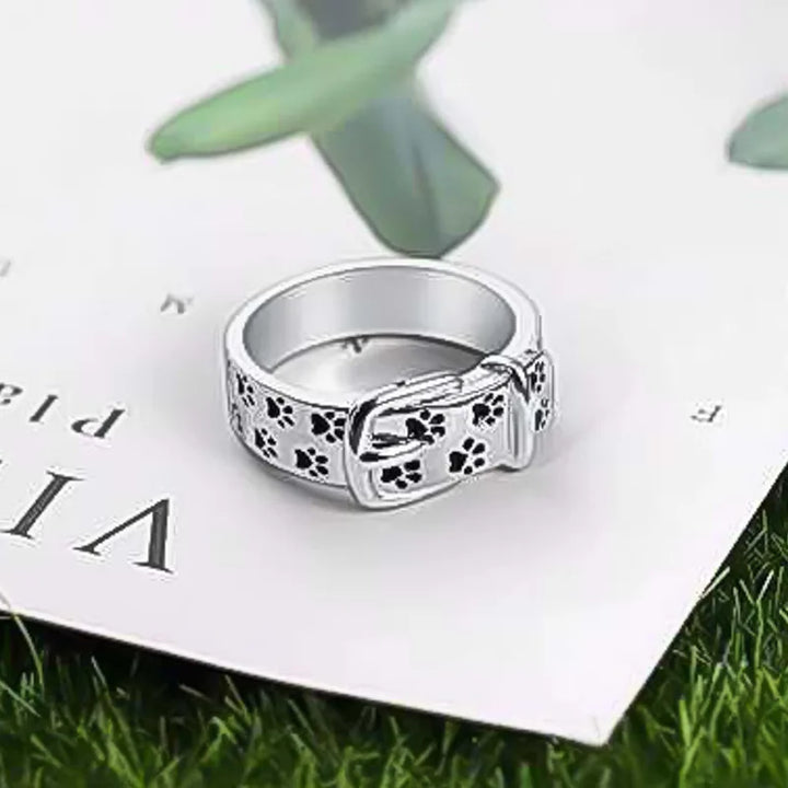 Collana Anello Ispirata ai Cani, Carina e Stile