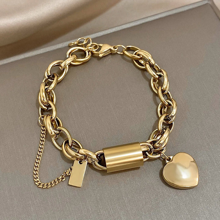 Bracciale Chunky Rassicurante | Oro