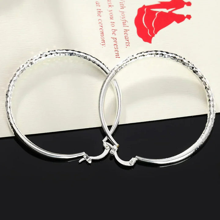 Orecchini color argento