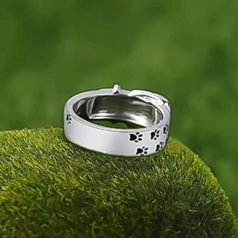 Collana Anello Ispirata ai Cani, Carina e Stile