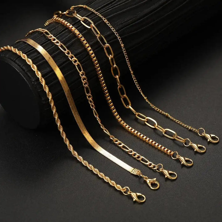 Set di Bracciali Cubani Boho Retro