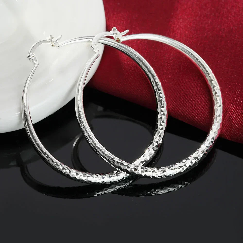 Orecchini color argento