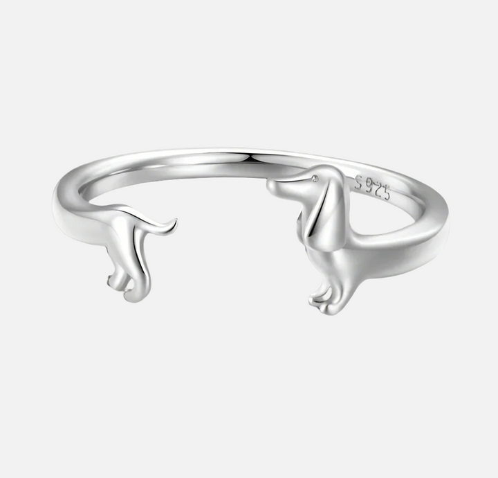 Anello Avvolgente Dachshund - Per Amore del Tuo Cucciolo