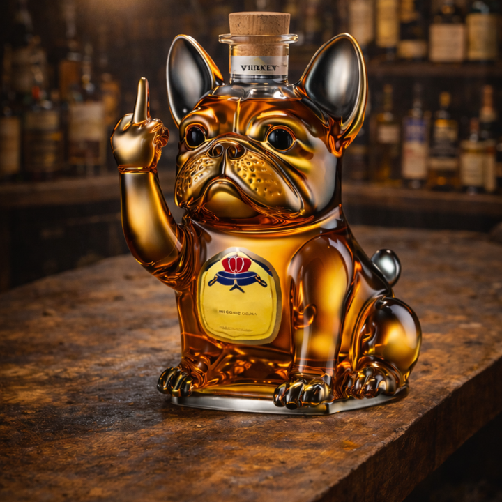 Bottiglia di Whisky - Edizione Cani