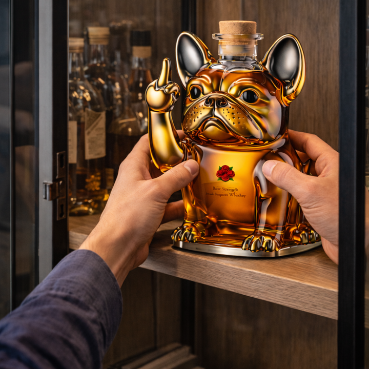 Bottiglia di Whisky - Edizione Cani