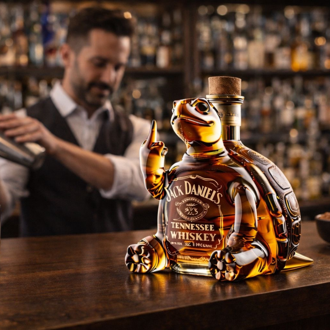 Bottiglia di Whisky - Edizione Tartaruga