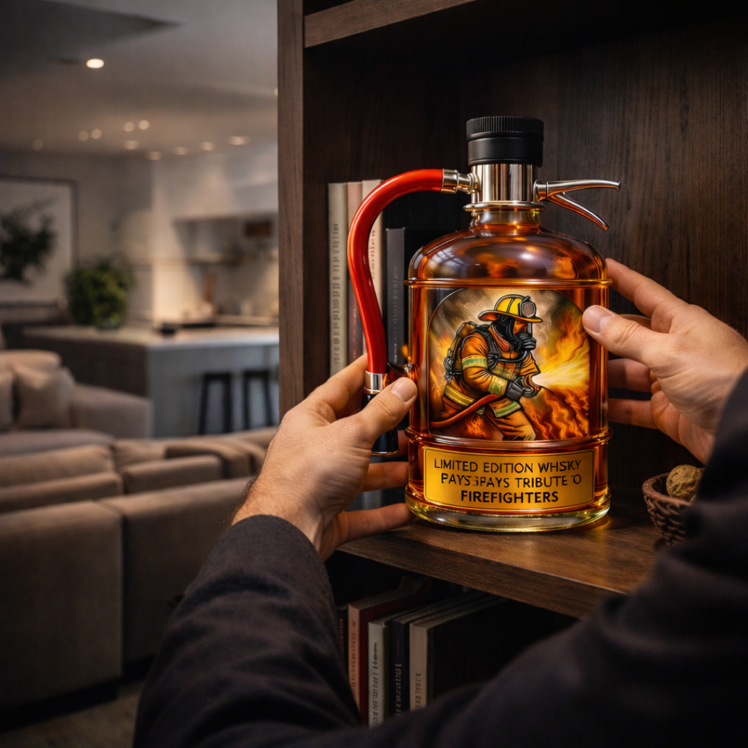 Bottiglia di Whisky - Edizione Estintore