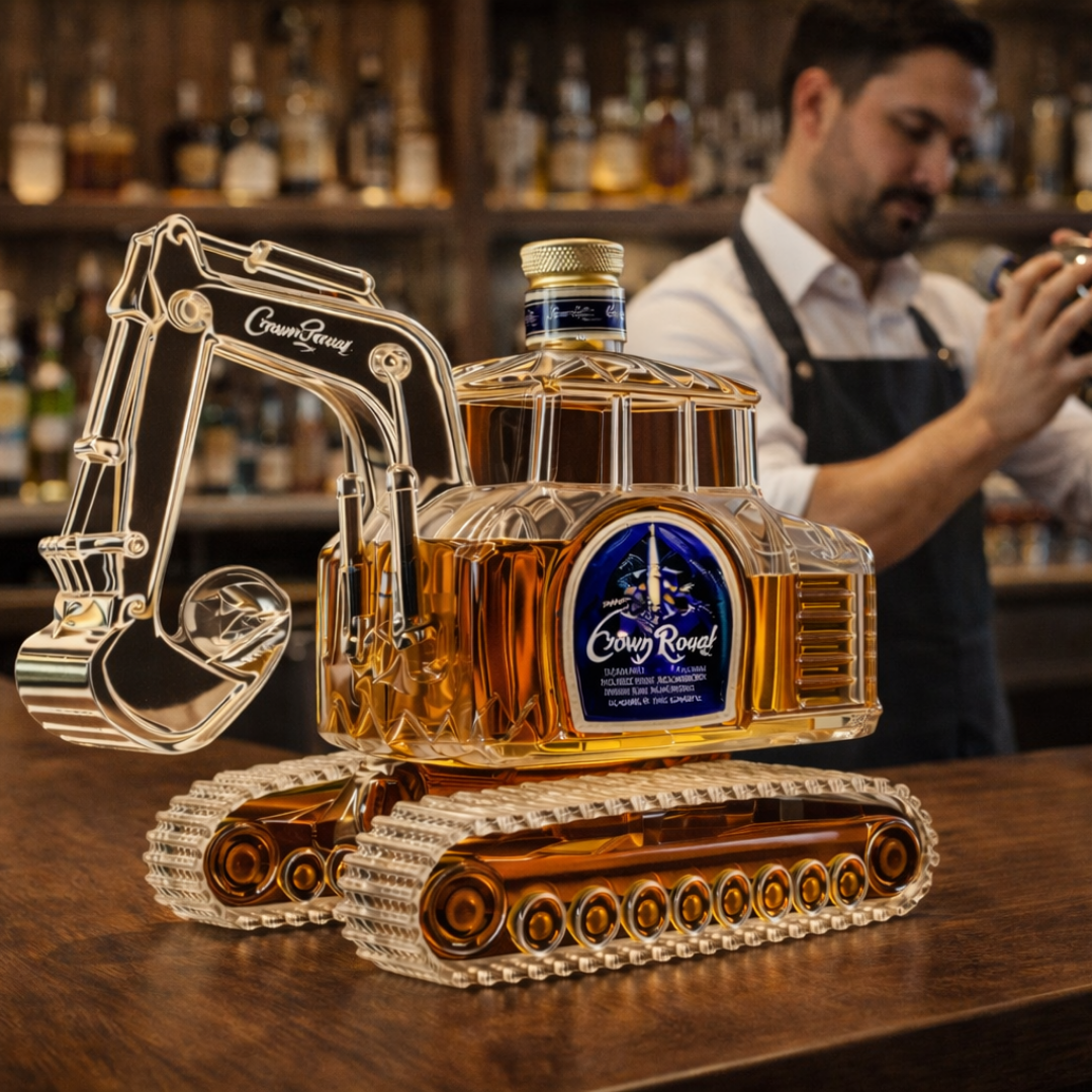 Bottiglia di Whisky - Edizione Escavatore