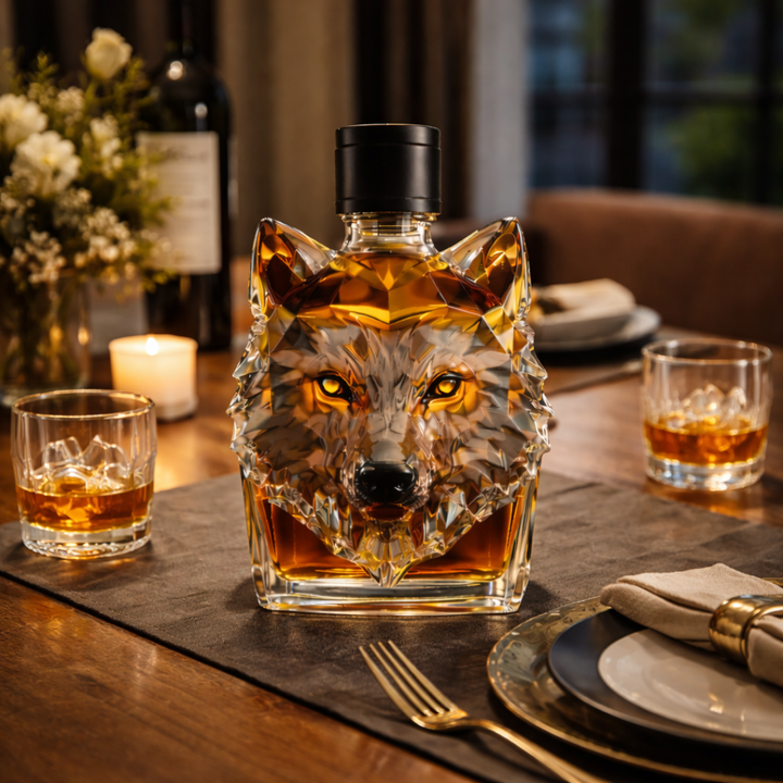 Bottiglia di Whisky - Edizione Lupo