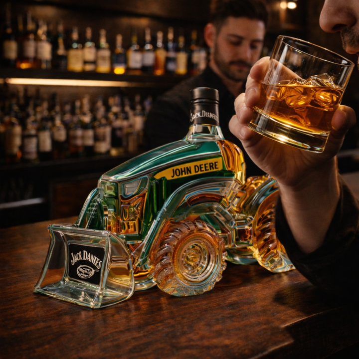 Bottiglia di Whisky - Edizione Trattore