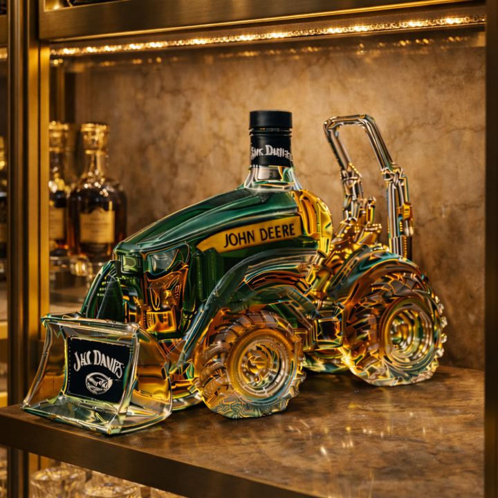 Bottiglia di Whisky - Edizione Trattore