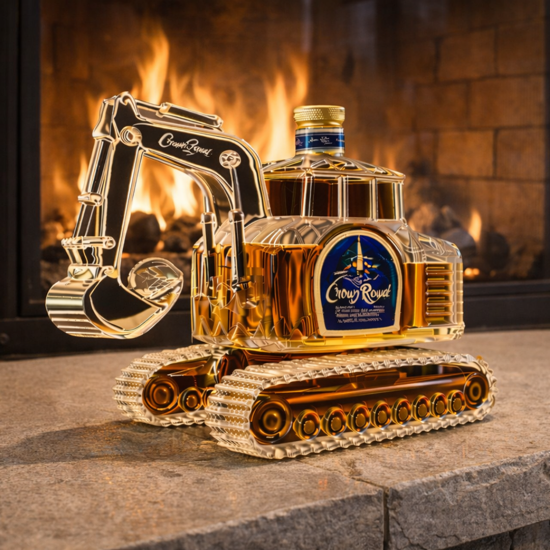 Bottiglia di Whisky - Edizione Escavatore