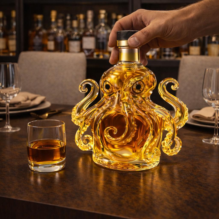 Bottiglia di Whisky - Edizione Polpo