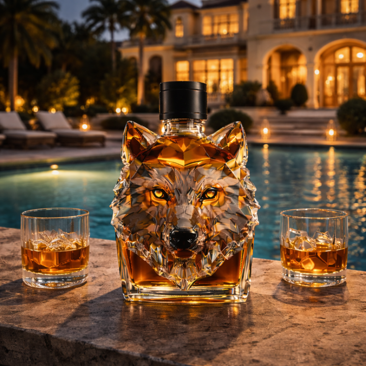 Bottiglia di Whisky - Edizione Lupo