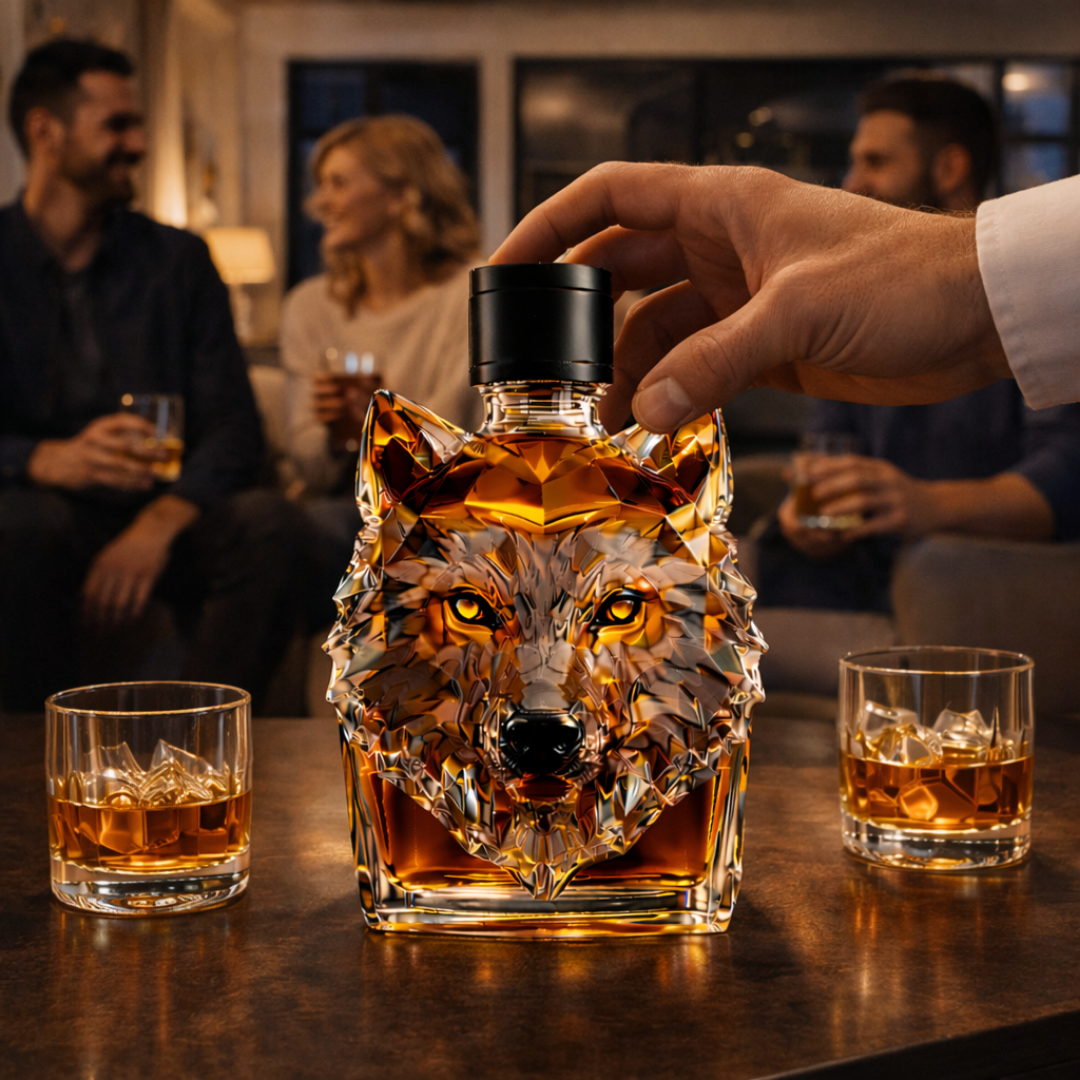 Bottiglia di Whisky - Edizione Lupo