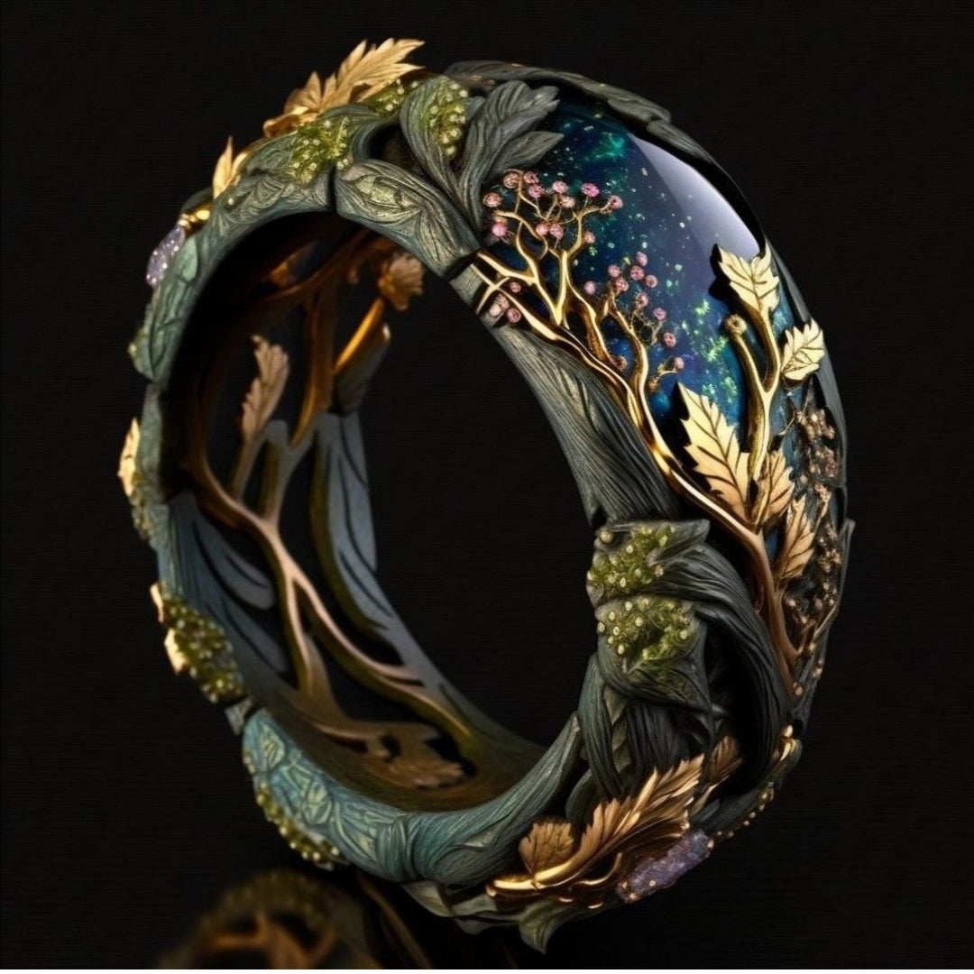 Anello di Cristallo Esotico della Terra