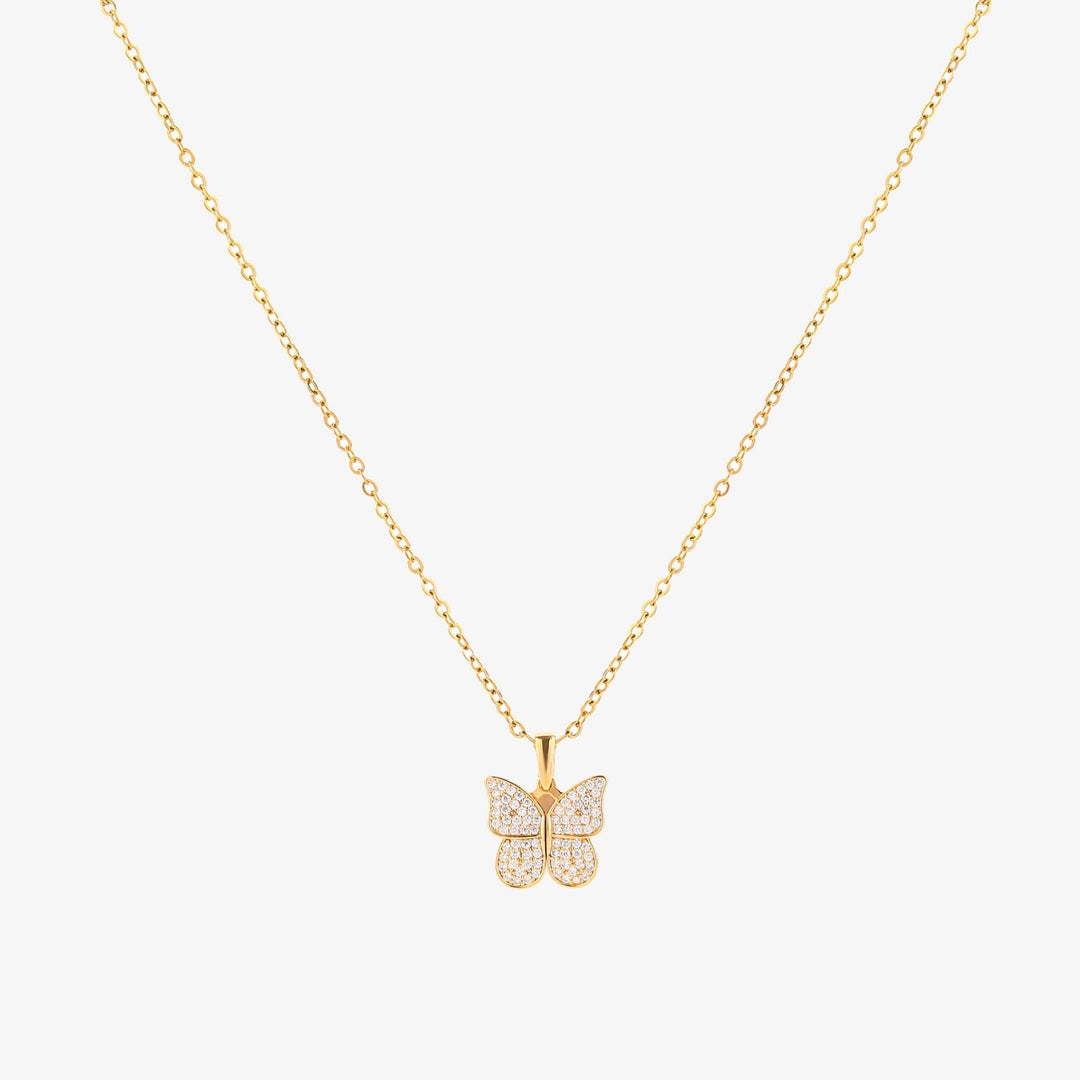Collana Farfalla Radiante | Oro
