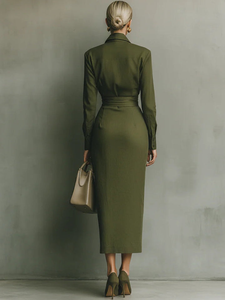 Caterina | Abito Maxi Elegante Fitted